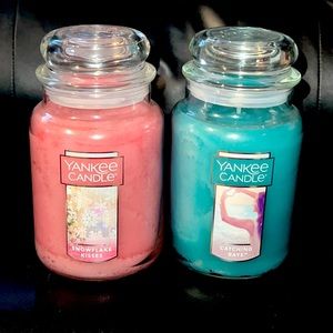 ~SOLD~Yankee Candle Bundle Catching Rays & Snowflake Kisses